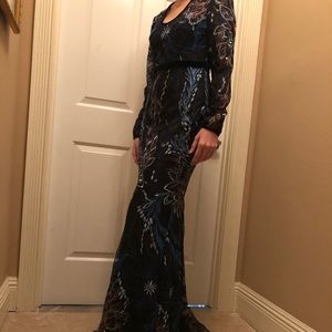 Badgley Mischka Evening Dress